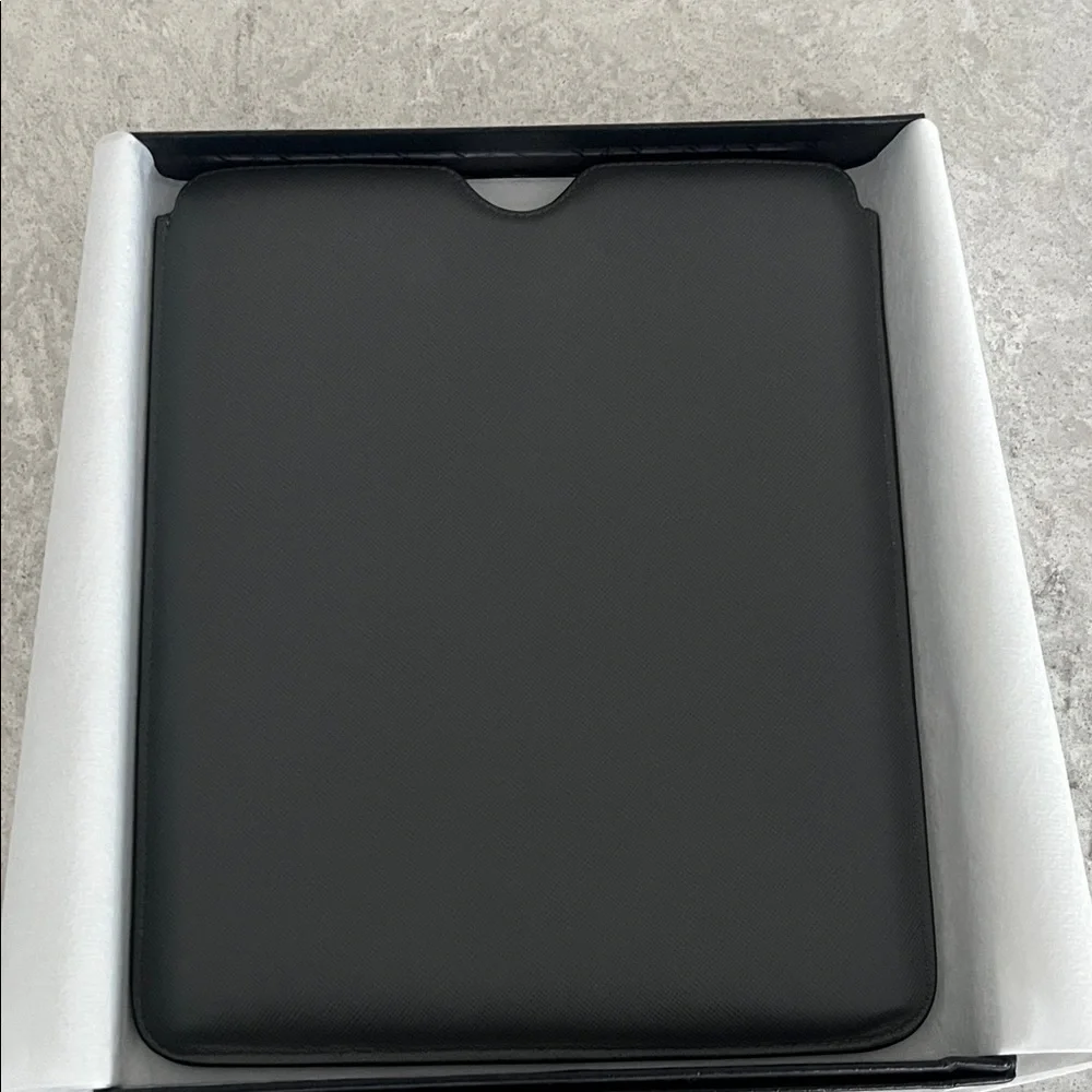 Prada Elegant Black Tablet Sleeve